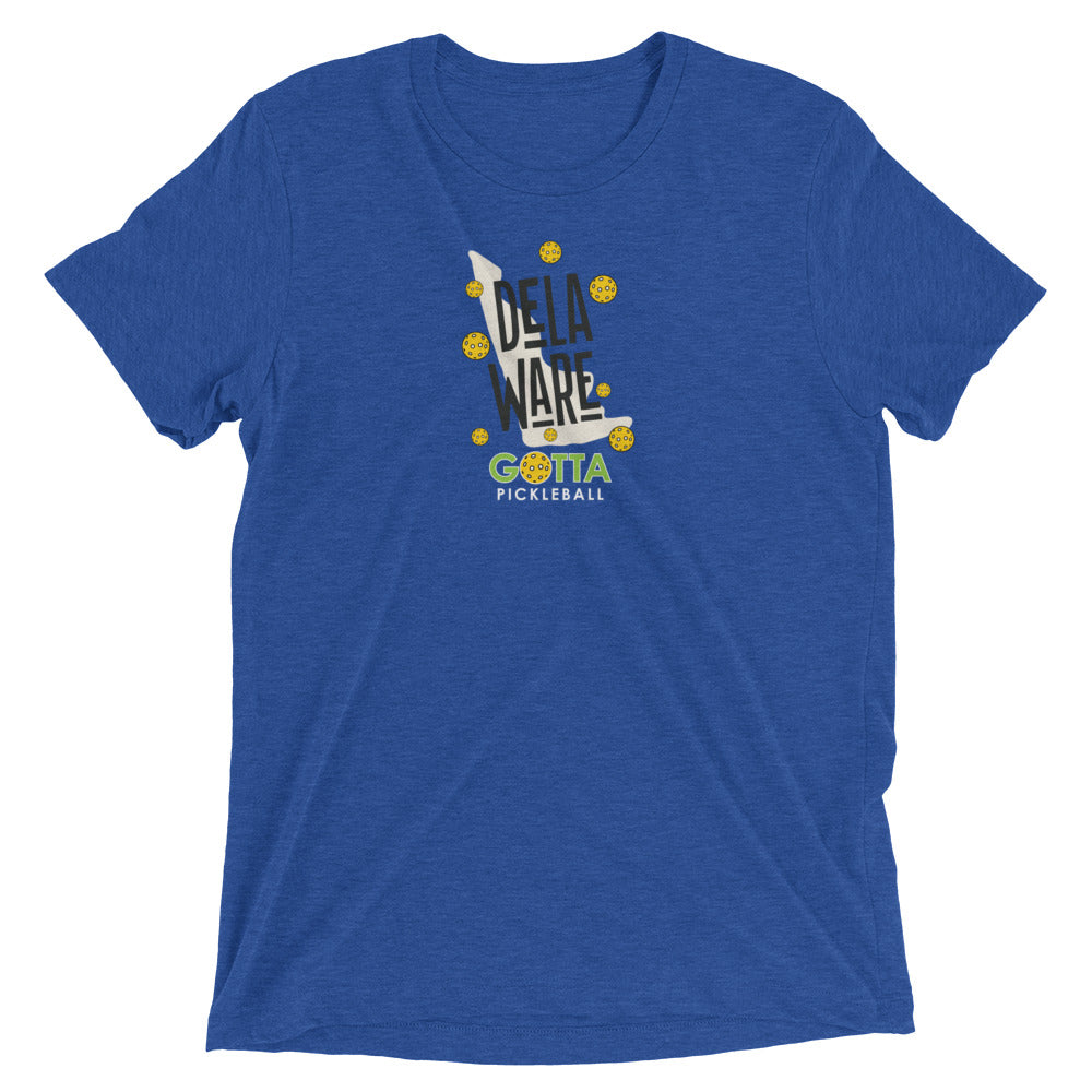 T-shirt TRI-BLEND: DELAWARE GOTTA PICKLEBALL (more colors)