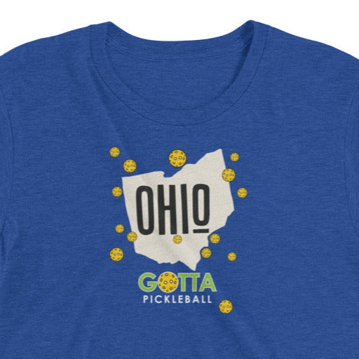 T-shirt TRI-BLEND: OHIO GOTTA PICKLEBALL (more colors)