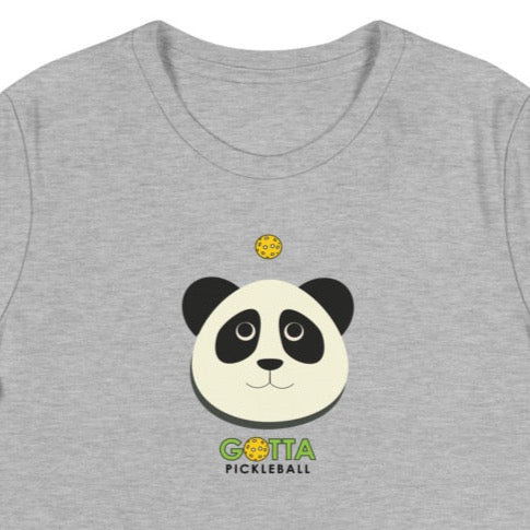 Women's T-Shirt RELAXED FIT: PICKLEBALL PANDA (more colors)