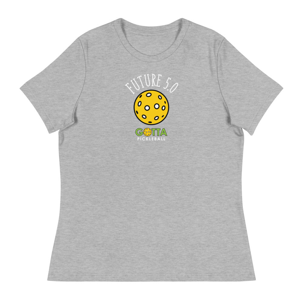 Women's T-Shirt Relaxed: Pickleball Future 5.0 (more colors)