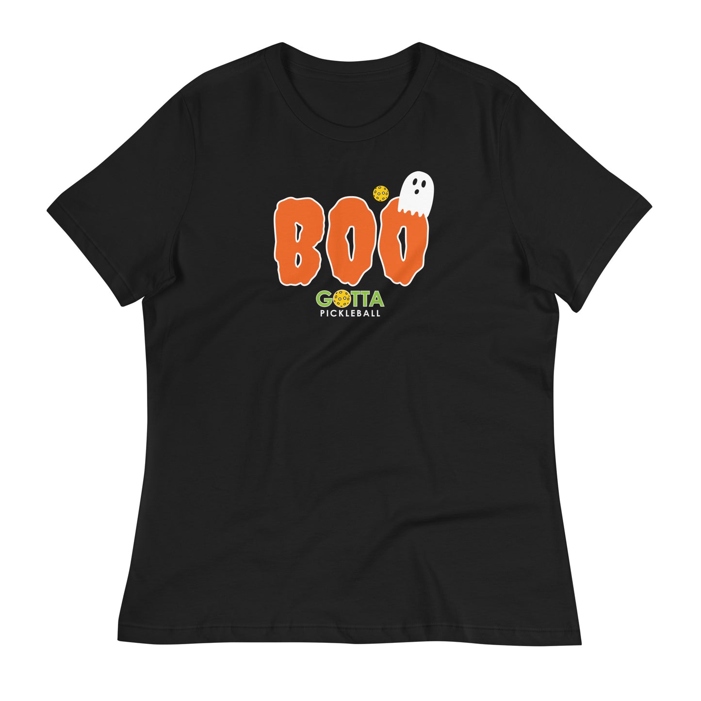 Women's T-Shirt Relaxed: Halloween Boo (more colors)