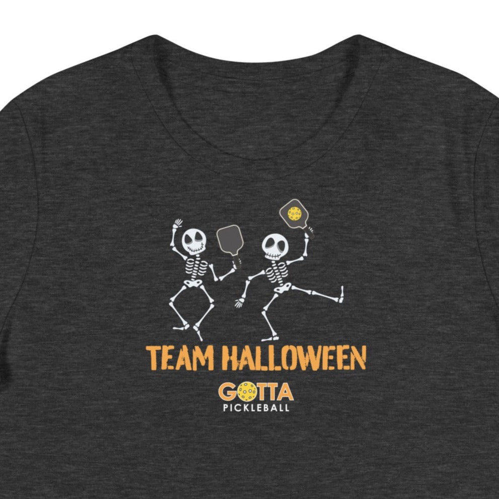 Women's T-Shirt RELAXED FIT: TEAM HALLOWEEN SKELETONS (more colors)