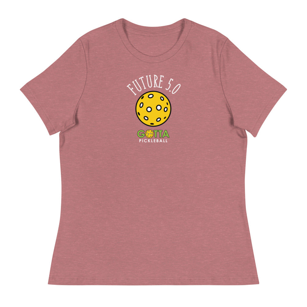 Women's T-Shirt Relaxed: Pickleball Future 5.0 (more colors)