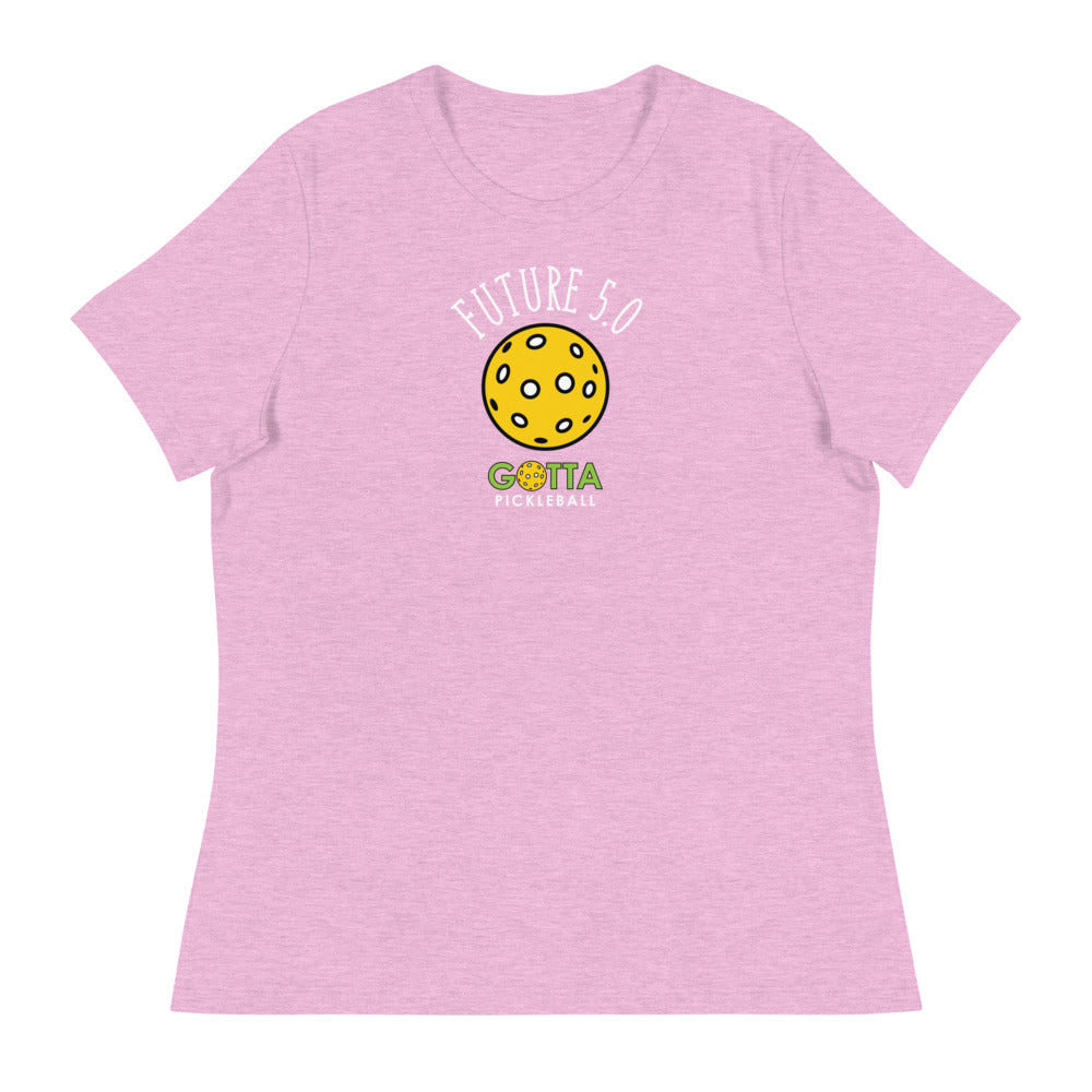 Women's T-Shirt Relaxed: Pickleball Future 5.0 (more colors)