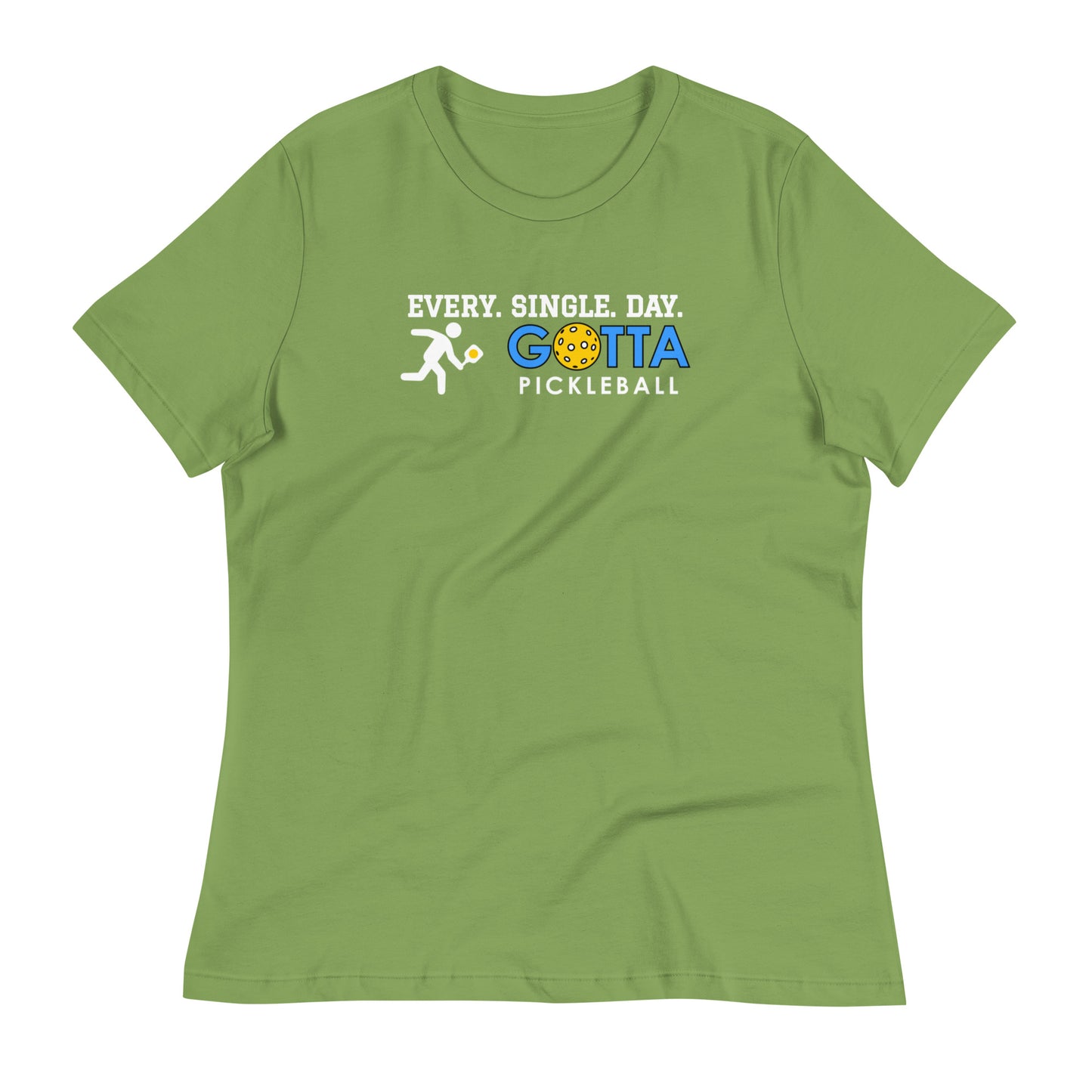 gotta pickleball logo shirt with mascot Ozzie women relaxed fit every single