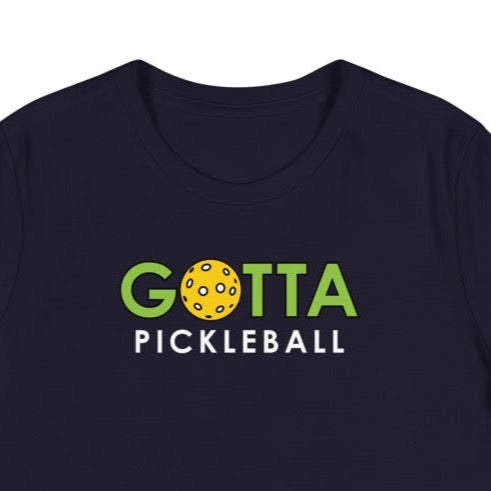 Women's T-Shirt Relaxed: Gotta Pickleball green logo (more colors)