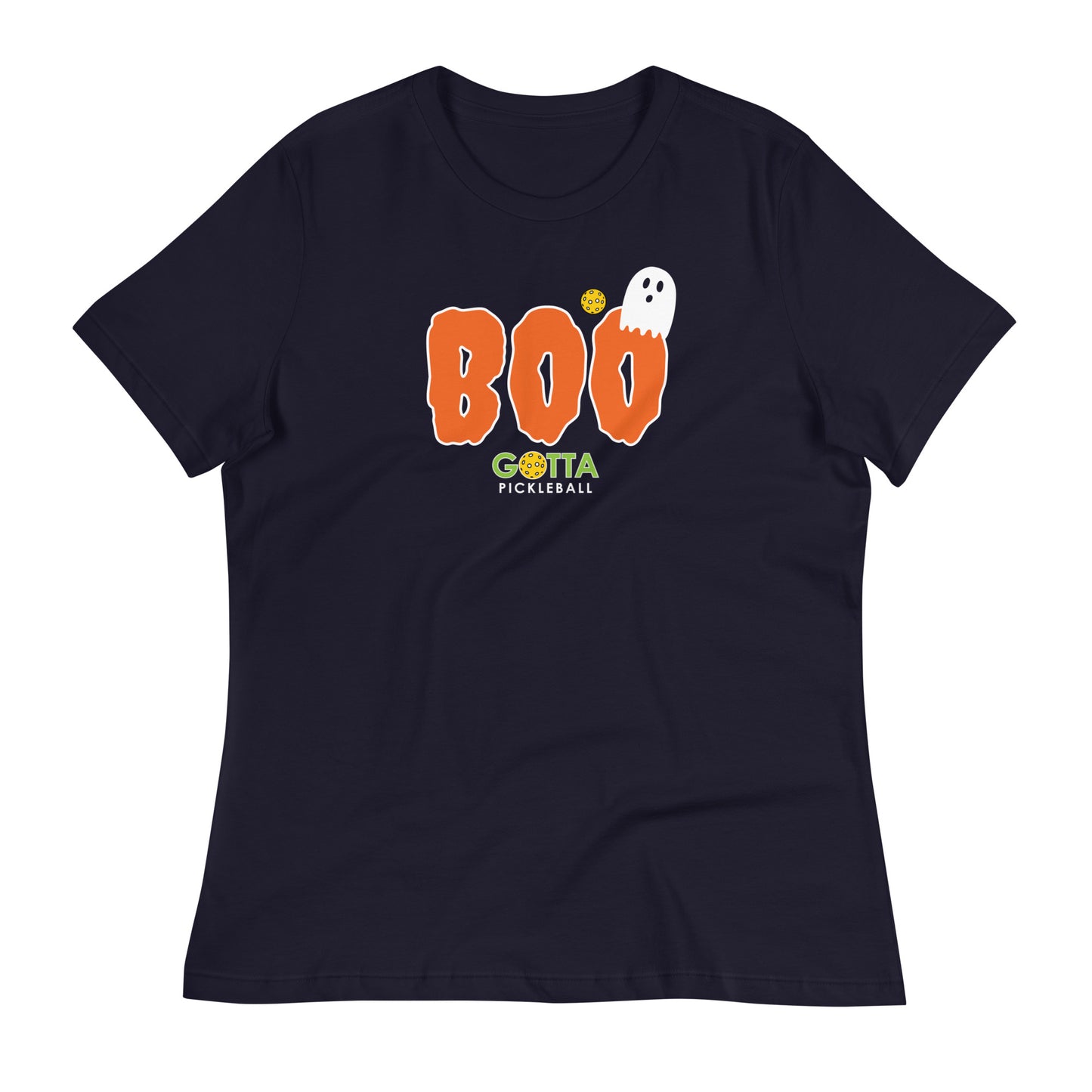 Women's T-Shirt Relaxed: Halloween Boo (more colors)