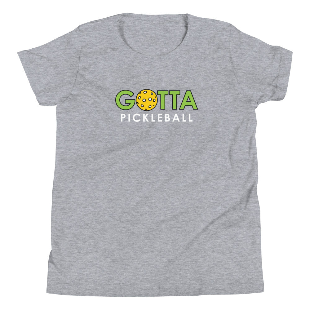 Youth T-Shirt COTTON/POLY: GOTTA PICKLEBALL (more colors)