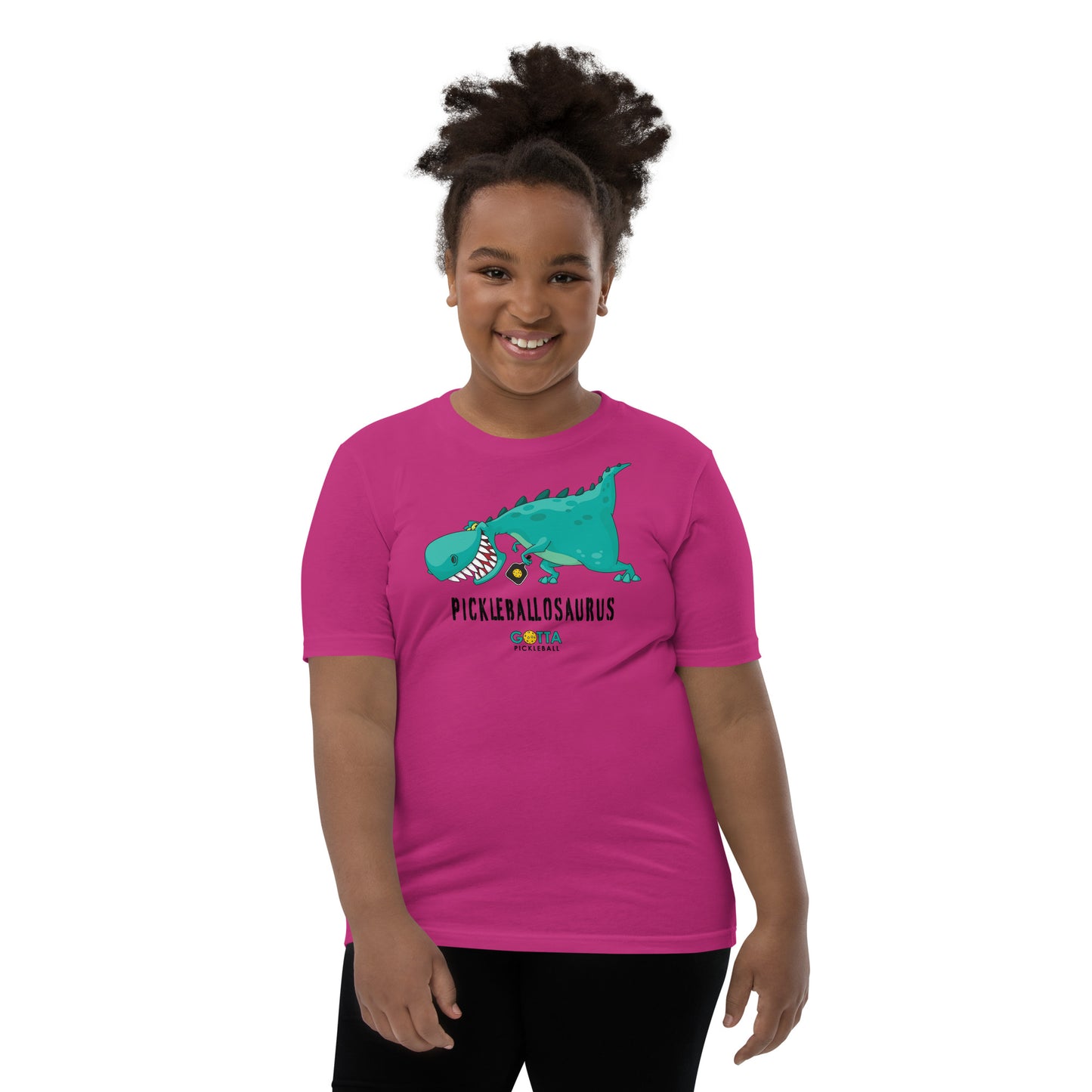 Youth T-Shirt: GOTTA PICKLEBALLOSAURUS (more colors)