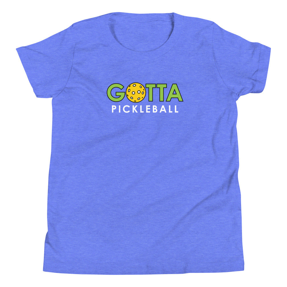 Youth T-Shirt COTTON/POLY: GOTTA PICKLEBALL (more colors)