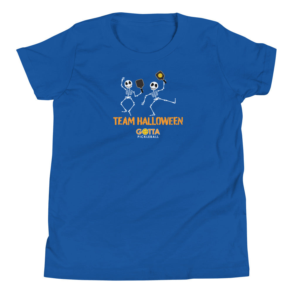 Youth T-Shirt: TEAM HALLOWEEN SKELETONS (more colors)