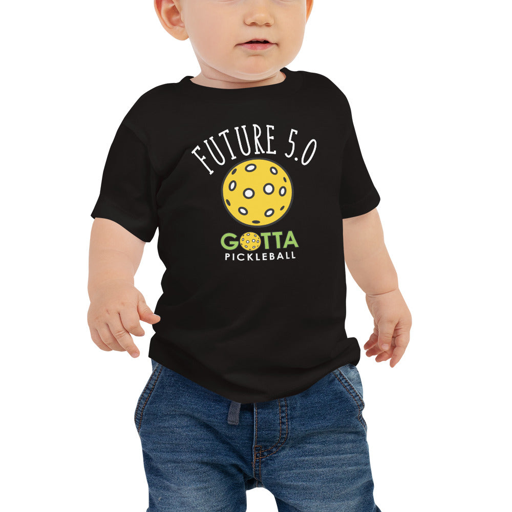 Baby T-Shirt Cotton: Pickleball Future 5.0 (more colors)