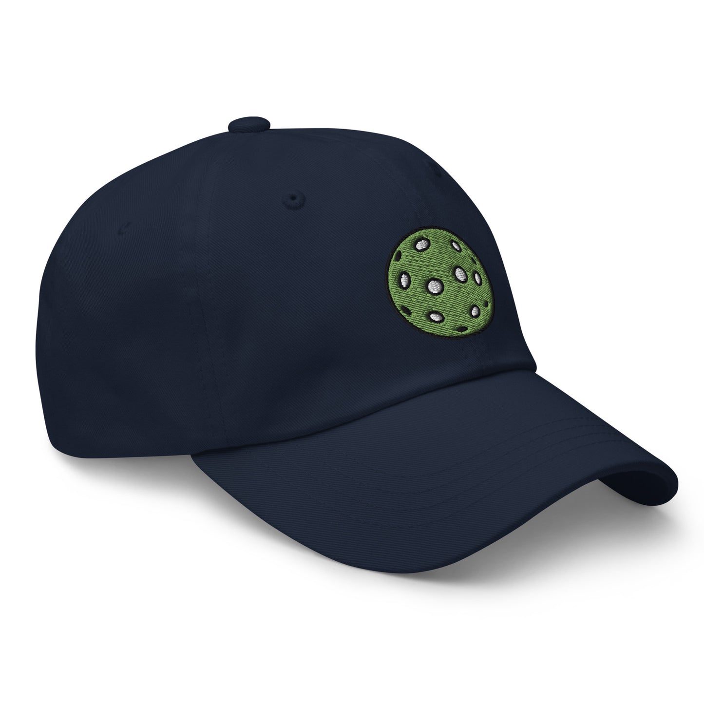 Cotton Twill Classic Cap: Embroidered Hat Green Pickleball (more colors)