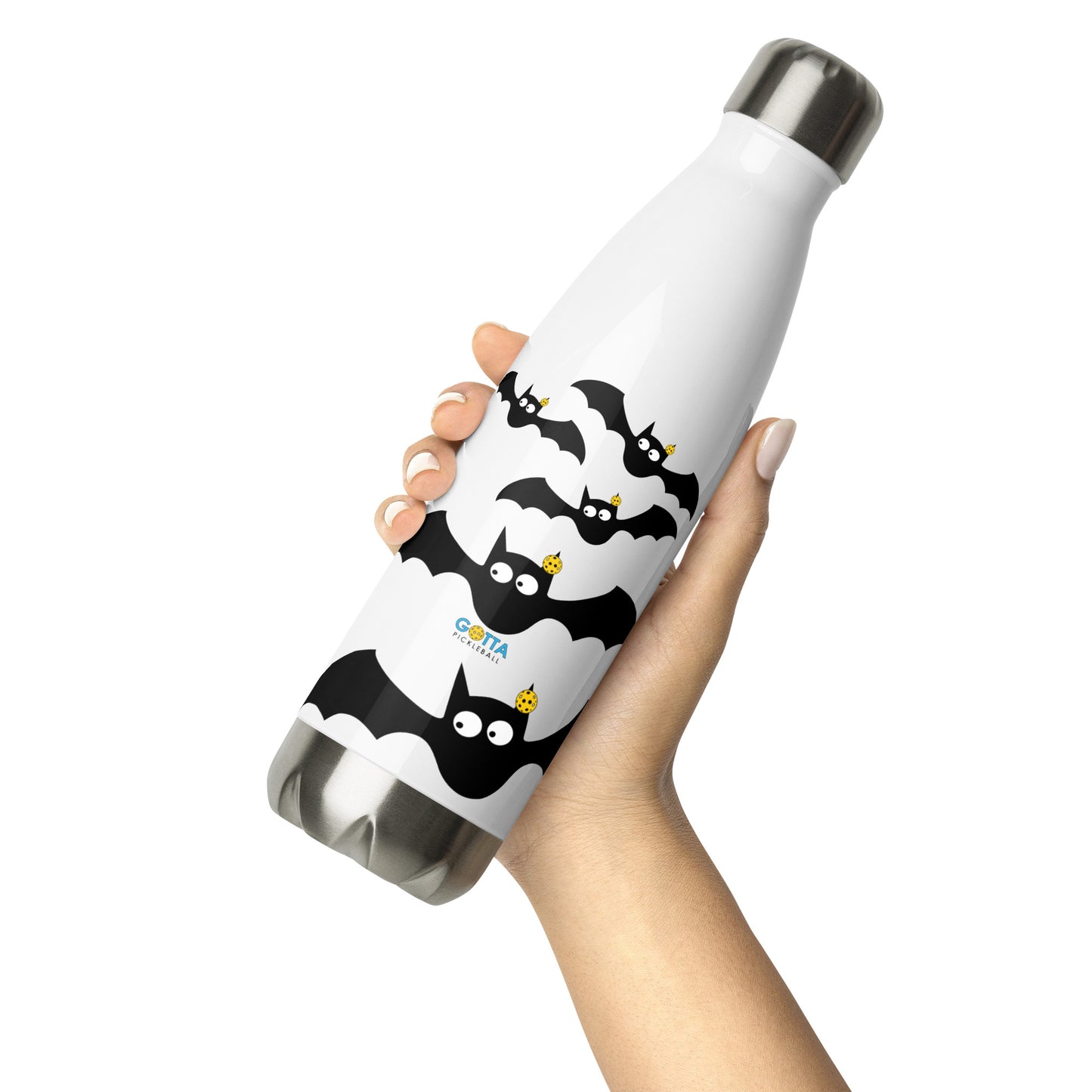 Stainless Steel Water Bottle: Pickleball Bats