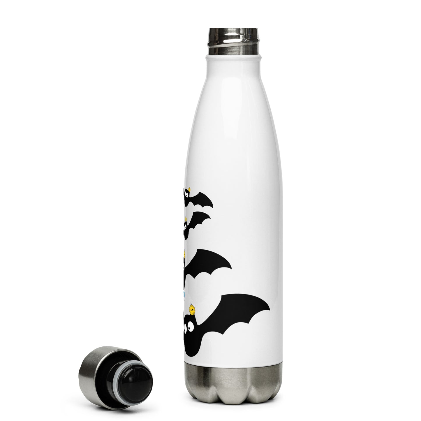Stainless Steel Water Bottle: Pickleball Bats