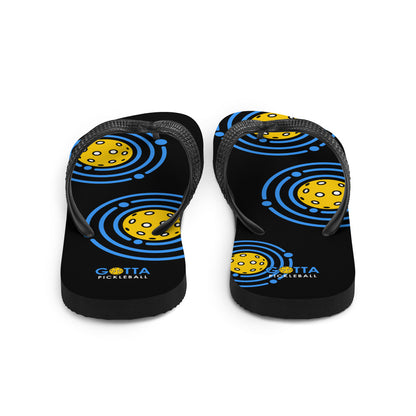 Flip-Flops: Pickleball Orbit Blue