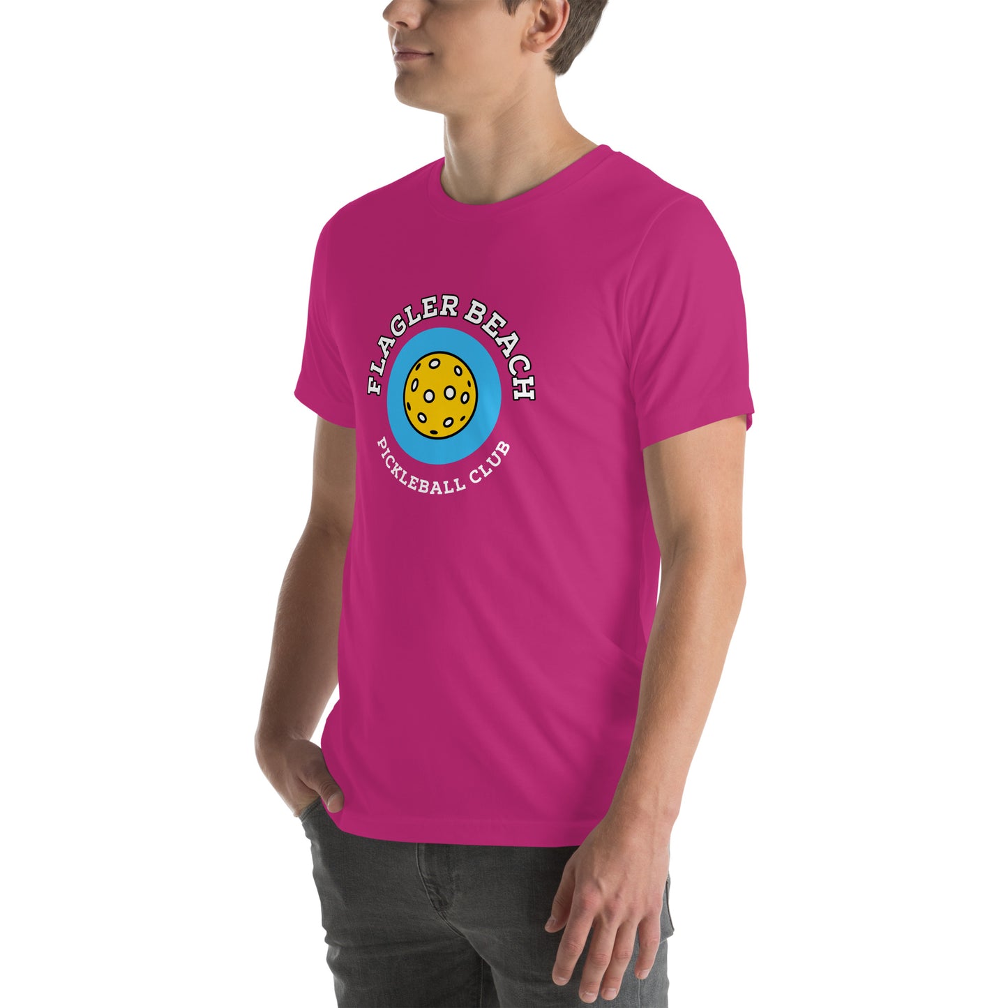 CLASSIC T-shirt : FLAGLER BEACH PICKLEBALL CLUB (more colors)