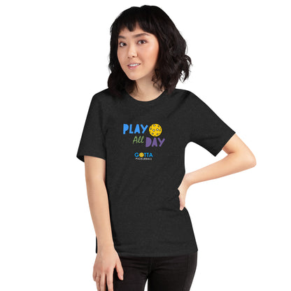 T-Shirt Cotton/Poly: Play All Day (more colors)