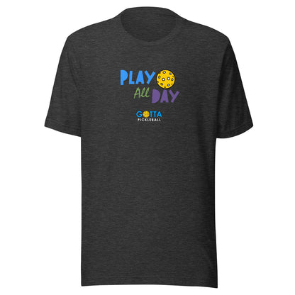 T-Shirt Cotton/Poly: Play All Day (more colors)