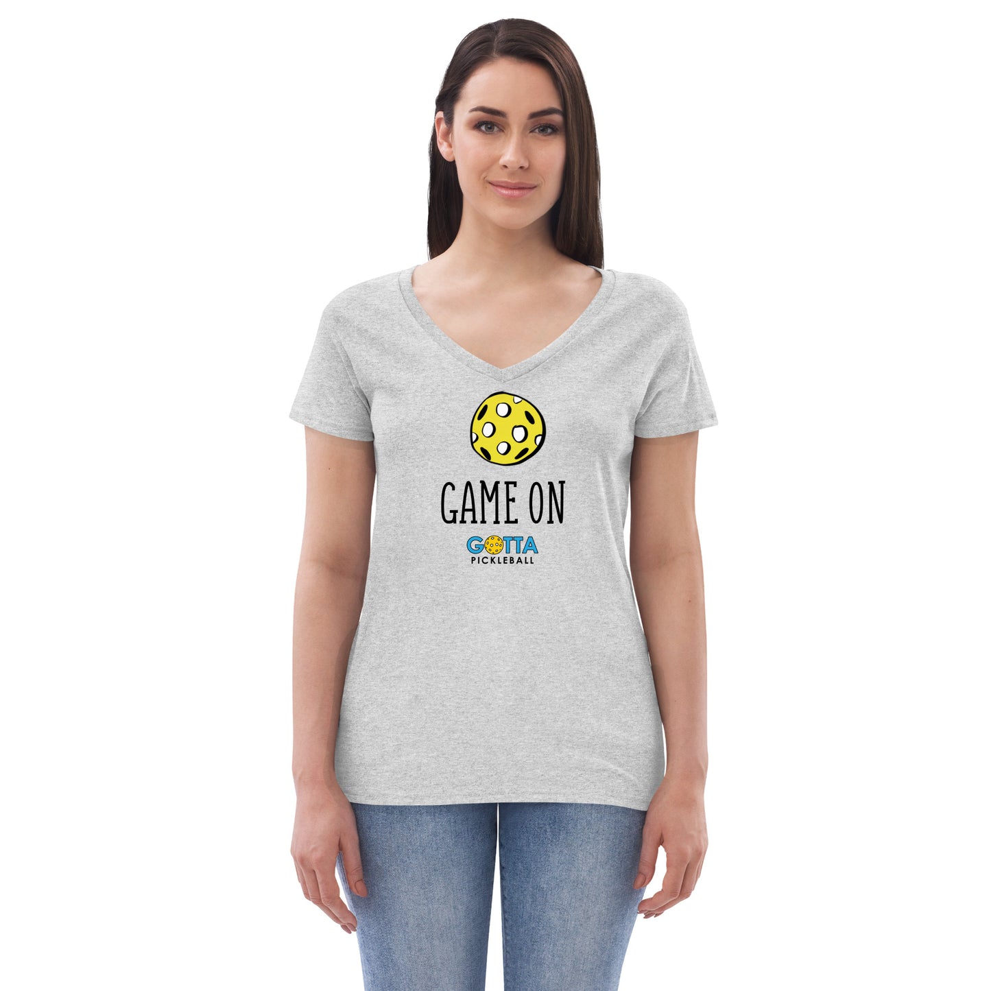 Women's V-Neck: Game On (more colors)