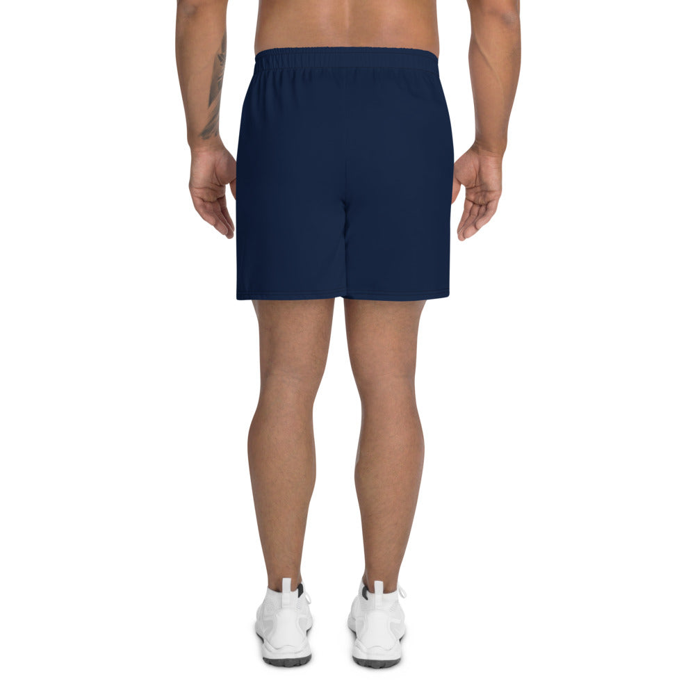 Men's Athletic Shorts: NAVY BLUE