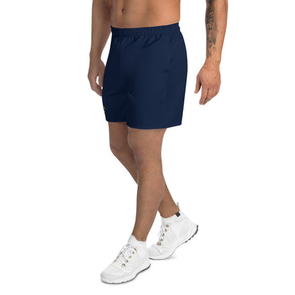 Men's Athletic Shorts: NAVY BLUE