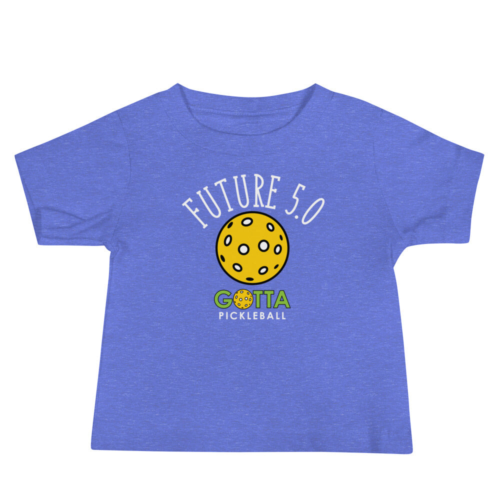 Baby T-Shirt Cotton: Pickleball Future 5.0 (more colors)