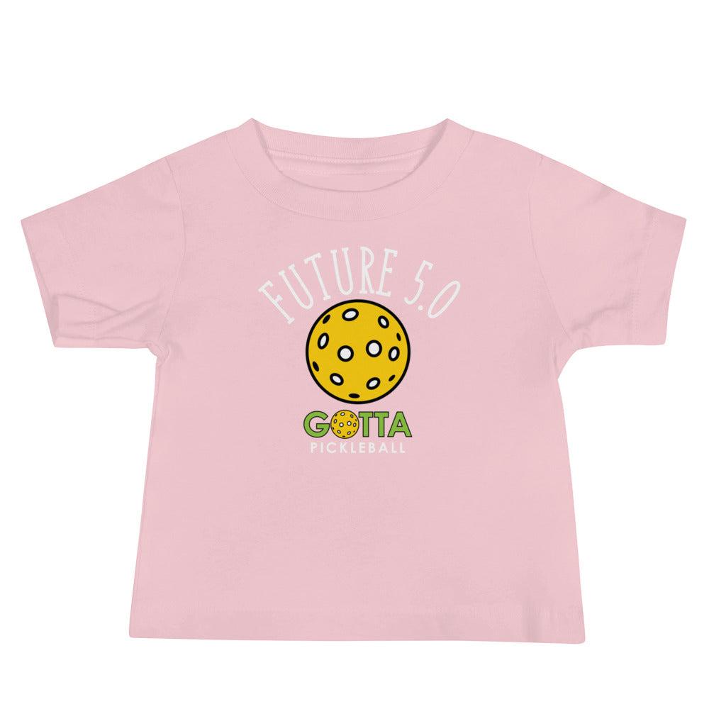 Baby T-Shirt Cotton: Pickleball Future 5.0 (more colors)