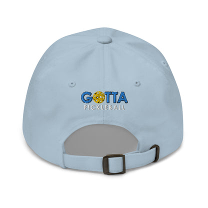 Cotton Twill Classic Cap: Embroidered Hat Pickleball (more colors)