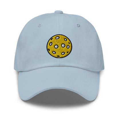 Cotton Twill Classic Cap: Embroidered Hat Pickleball (more colors)