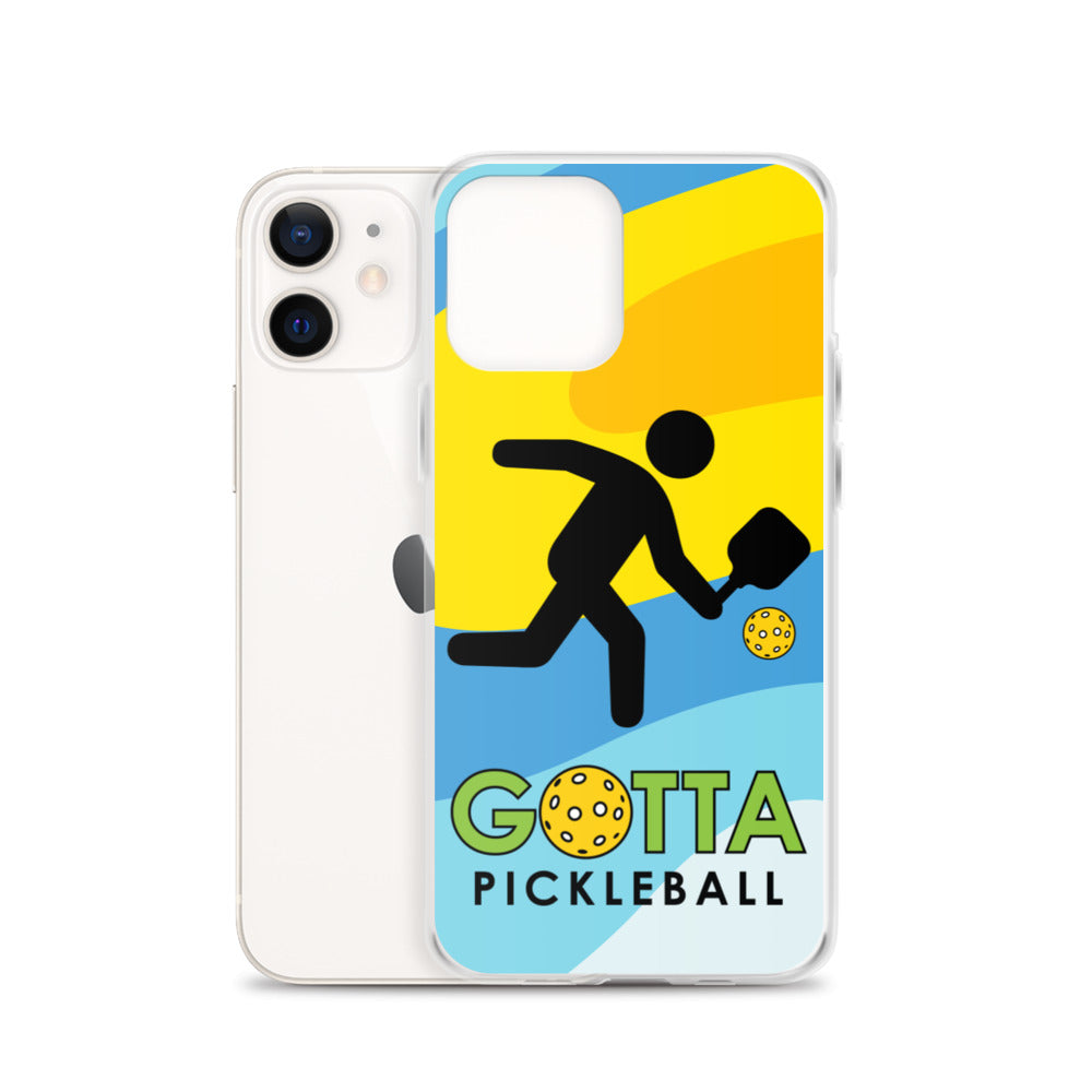 iPhone Case: GOTTA PICKLEBALL WITH OUR MASCOT OZZIE SUMMER VIBES