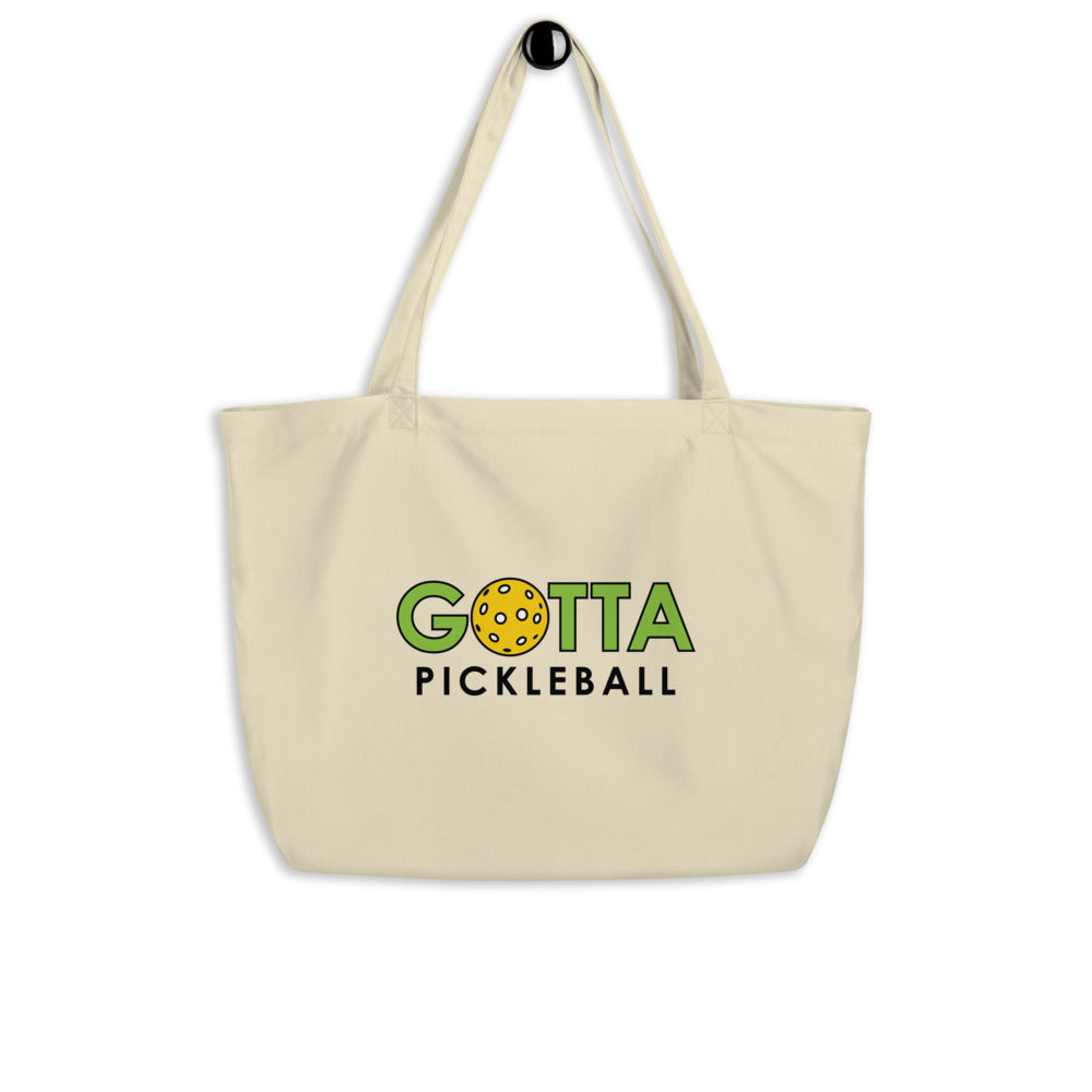 Pickleball tote bag large size oyster color gotta pickleball with pickleball pickleball bag oversized for pickleball gear