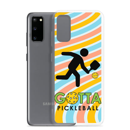 Samsung Case: GOTTA PICKLEBALL WITH OUR MASCOT OZZIE GROOVY