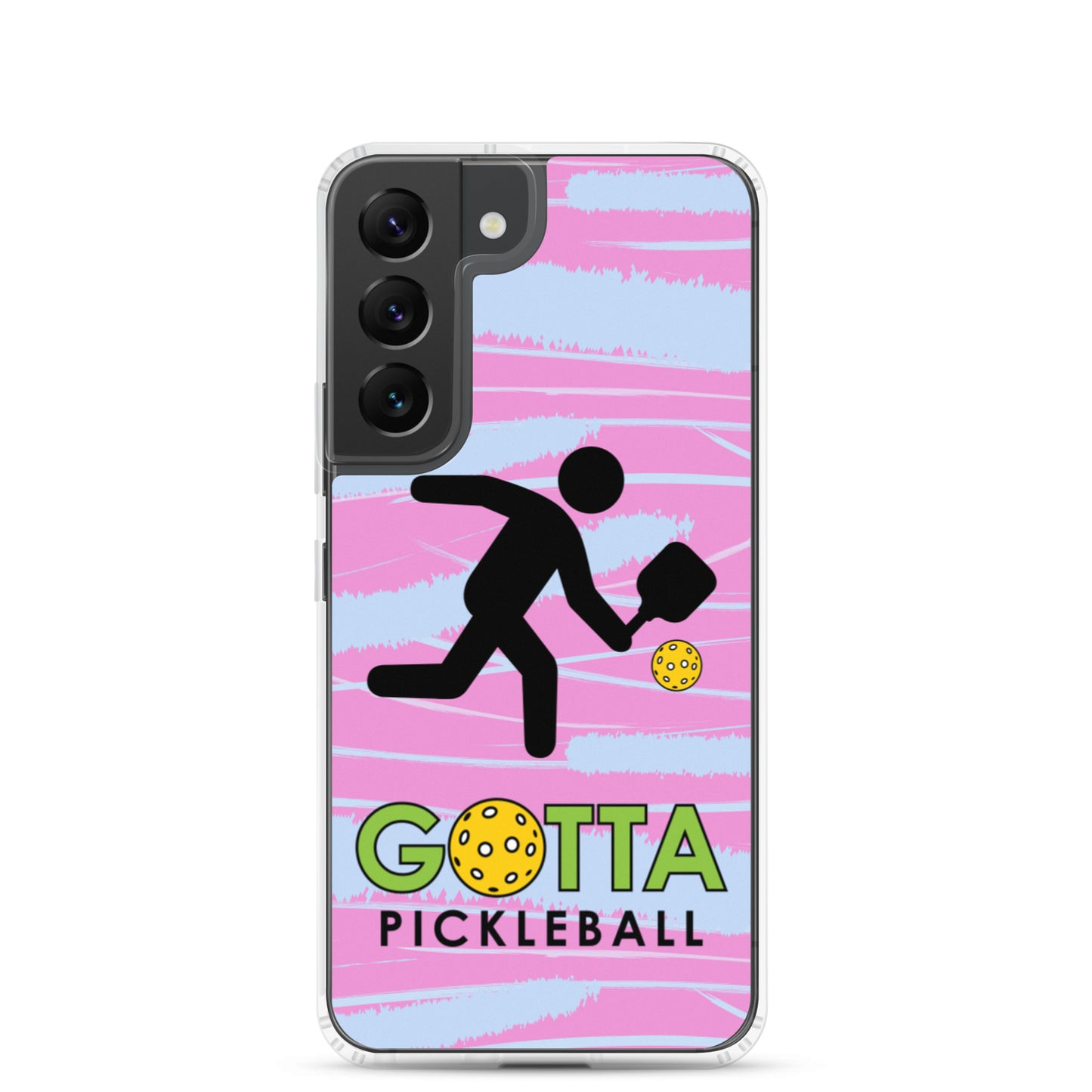 Samsung Case: GOTTA PICKLEBALL WITH OUR MASCOT OZZIE PINK & BLUE