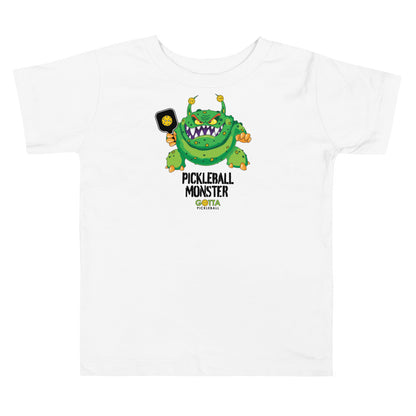 Toddler T-Shirt: Pickleball Green Monster (more colors)