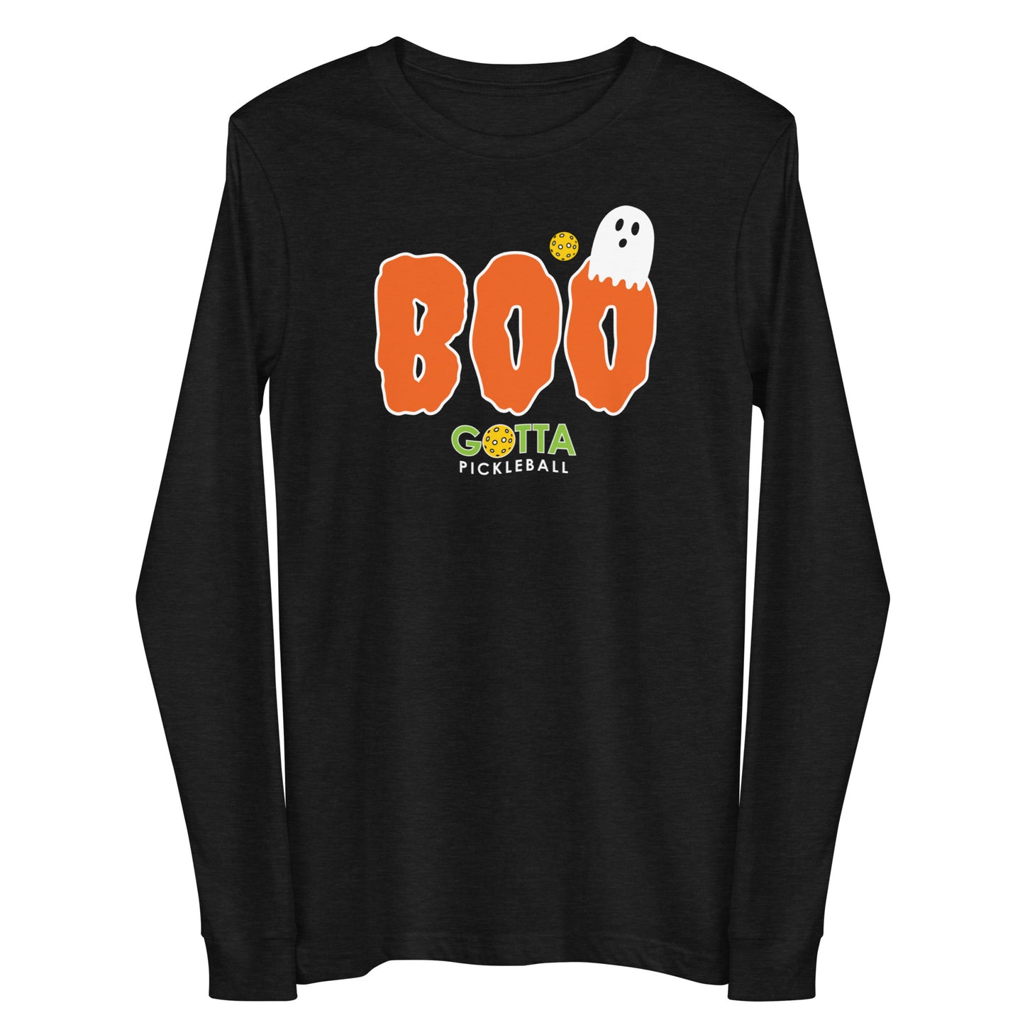 Unisex Long Sleeve Tee: HALLOWEEN BOO (more colors)