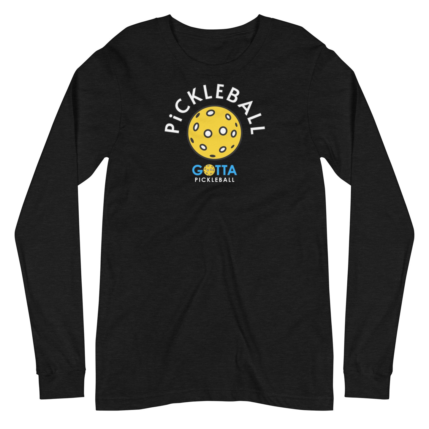 Unisex Long Sleeve Tee: PiCKLEBALL (more colors)