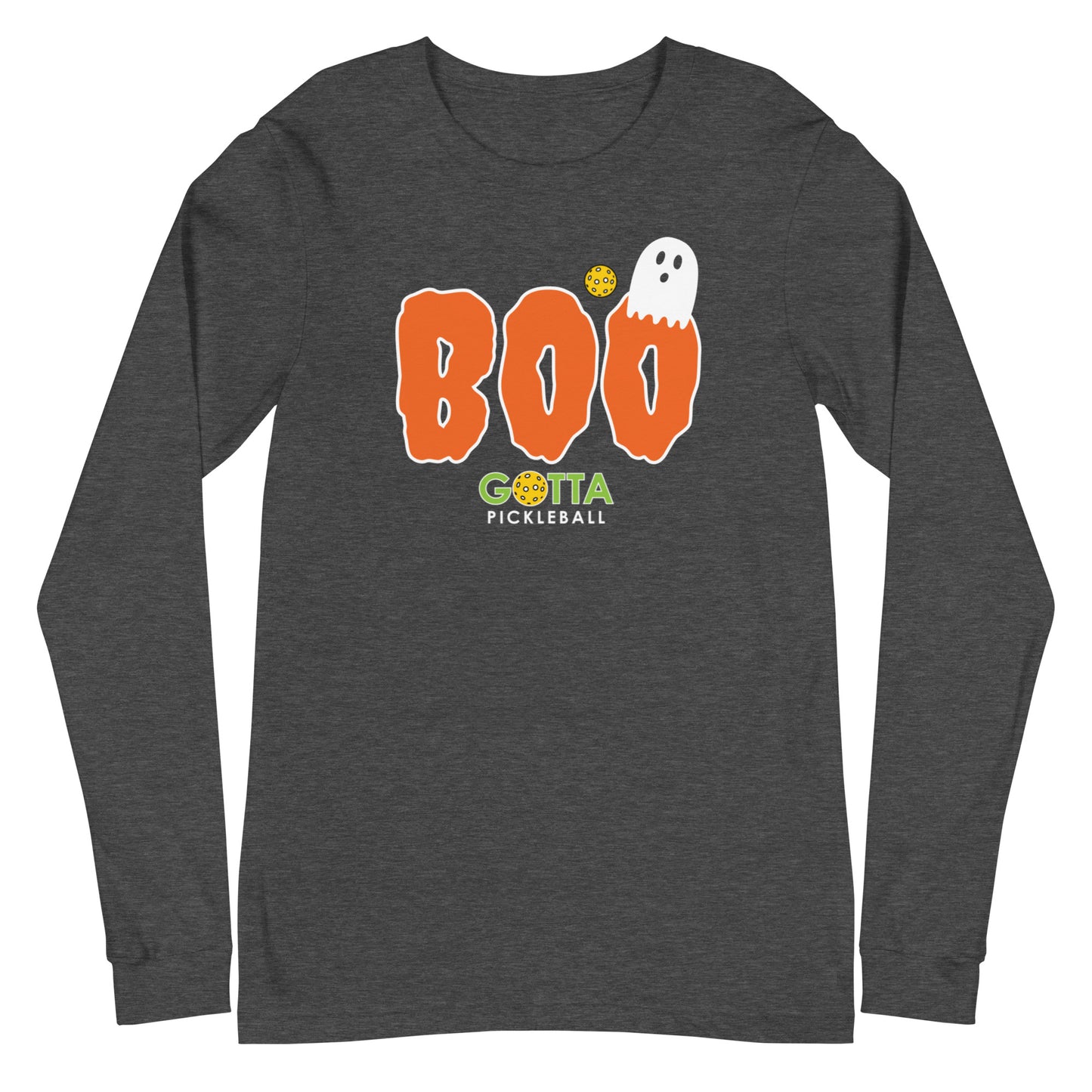 Unisex Long Sleeve Tee: HALLOWEEN BOO (more colors)