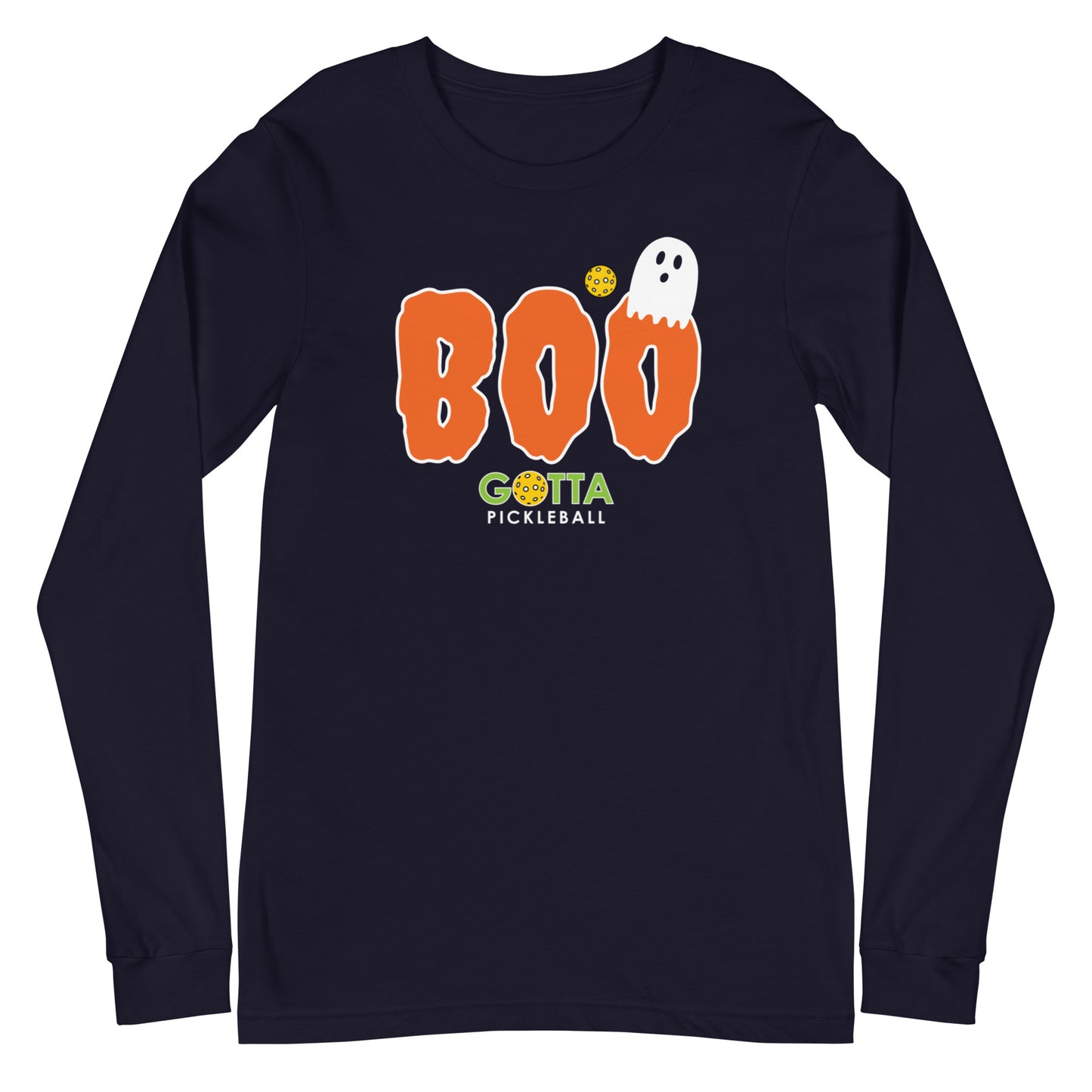 Unisex Long Sleeve Tee: HALLOWEEN BOO (more colors)