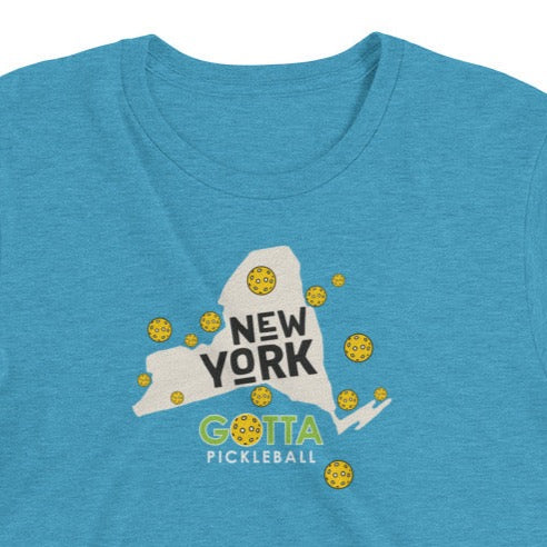 T-shirt TRI-BLEND: NEW YORK GOTTA PICKLEBALL (more colors)