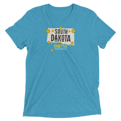 T-shirt TRI-BLEND: SOUTH DAKOTA GOTTA PICKLEBALL (more colors)
