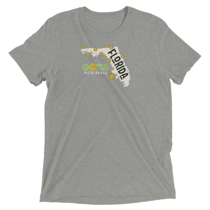 T-shirt TRI-BLEND: FLORIDA GOTTA PICKLEBALL (more colors)