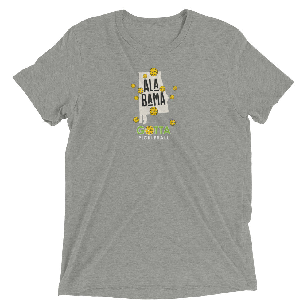 pickleball Alabama state gotta pickleball athletic gray t-shirt with pickleballs