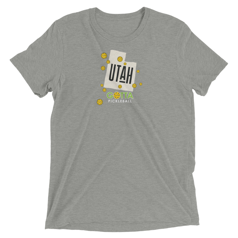 T-shirt TRI-BLEND: UTAH GOTTA PICKLEBALL (more colors)