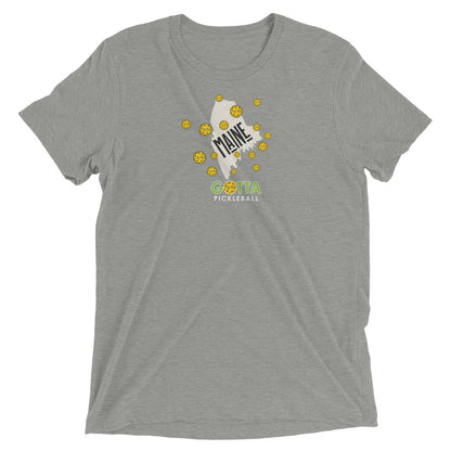 T-shirt TRI-BLEND: MAINE GOTTA PICKLEBALL (more colors)