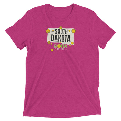 T-shirt TRI-BLEND: SOUTH DAKOTA GOTTA PICKLEBALL (more colors)