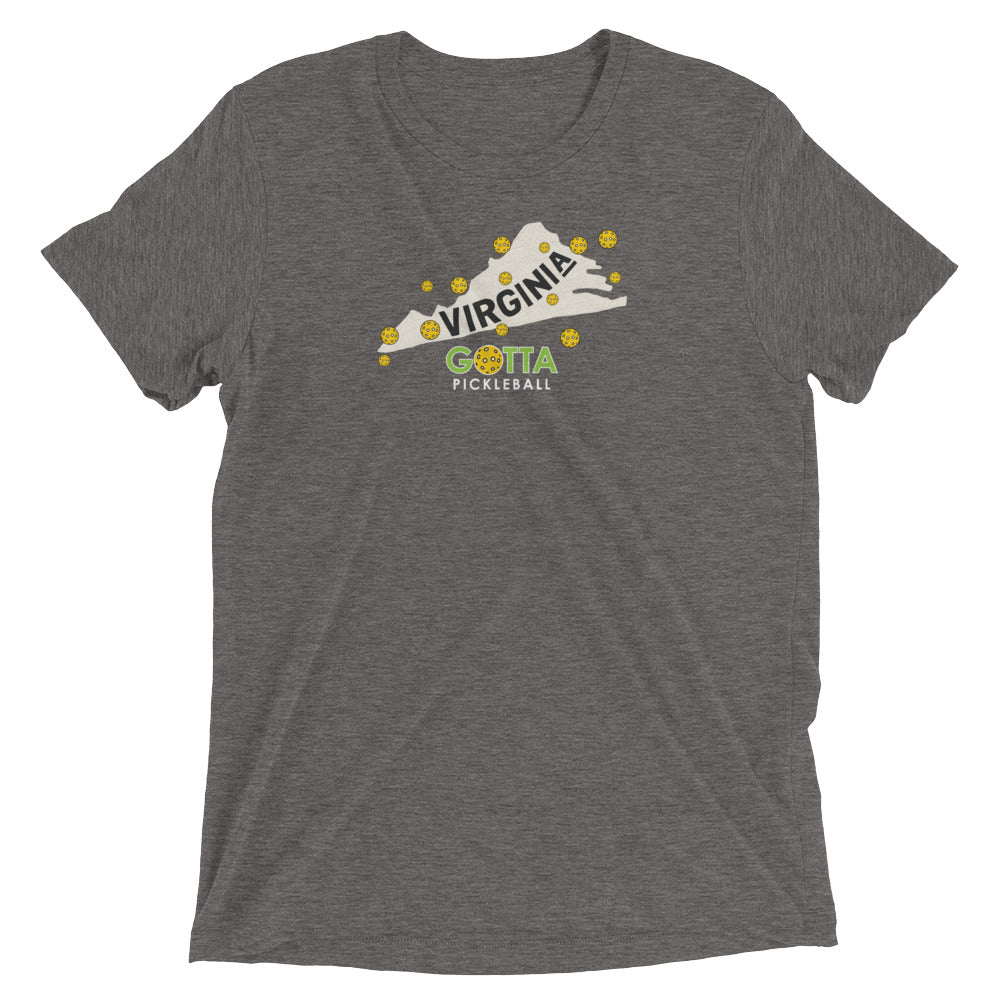 T-shirt TRI-BLEND: VIRGINIA GOTTA PICKLEBALL (more colors)