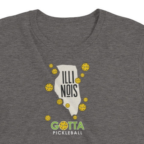 pickleball Illinois gotta pickleball dark gray t-shirt