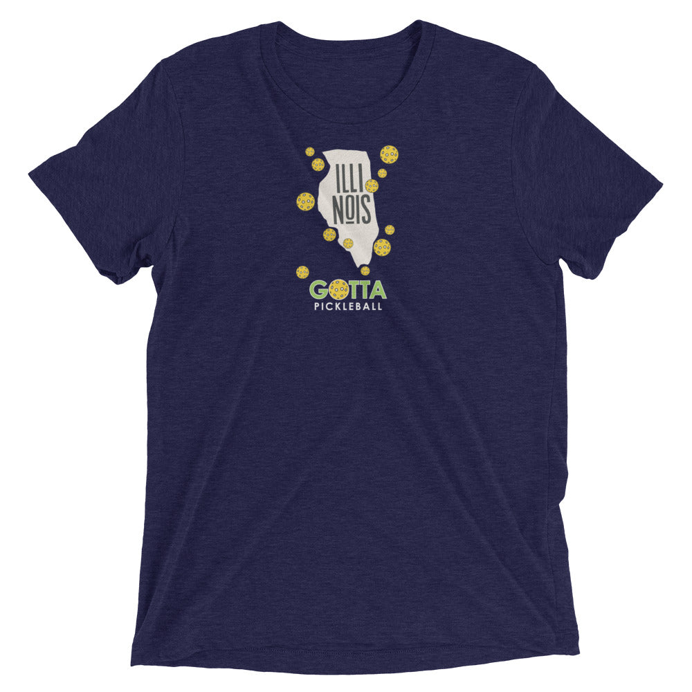 pickleball Illinois gotta pickleball navy blue  t-shirt