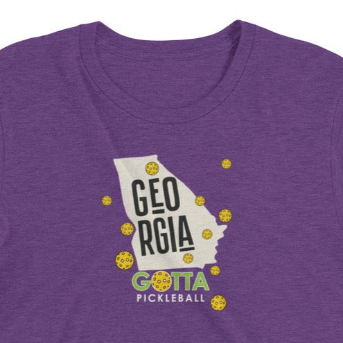 T-shirt TRI-BLEND: GEORGIA GOTTA PICKLEBALL (more colors)